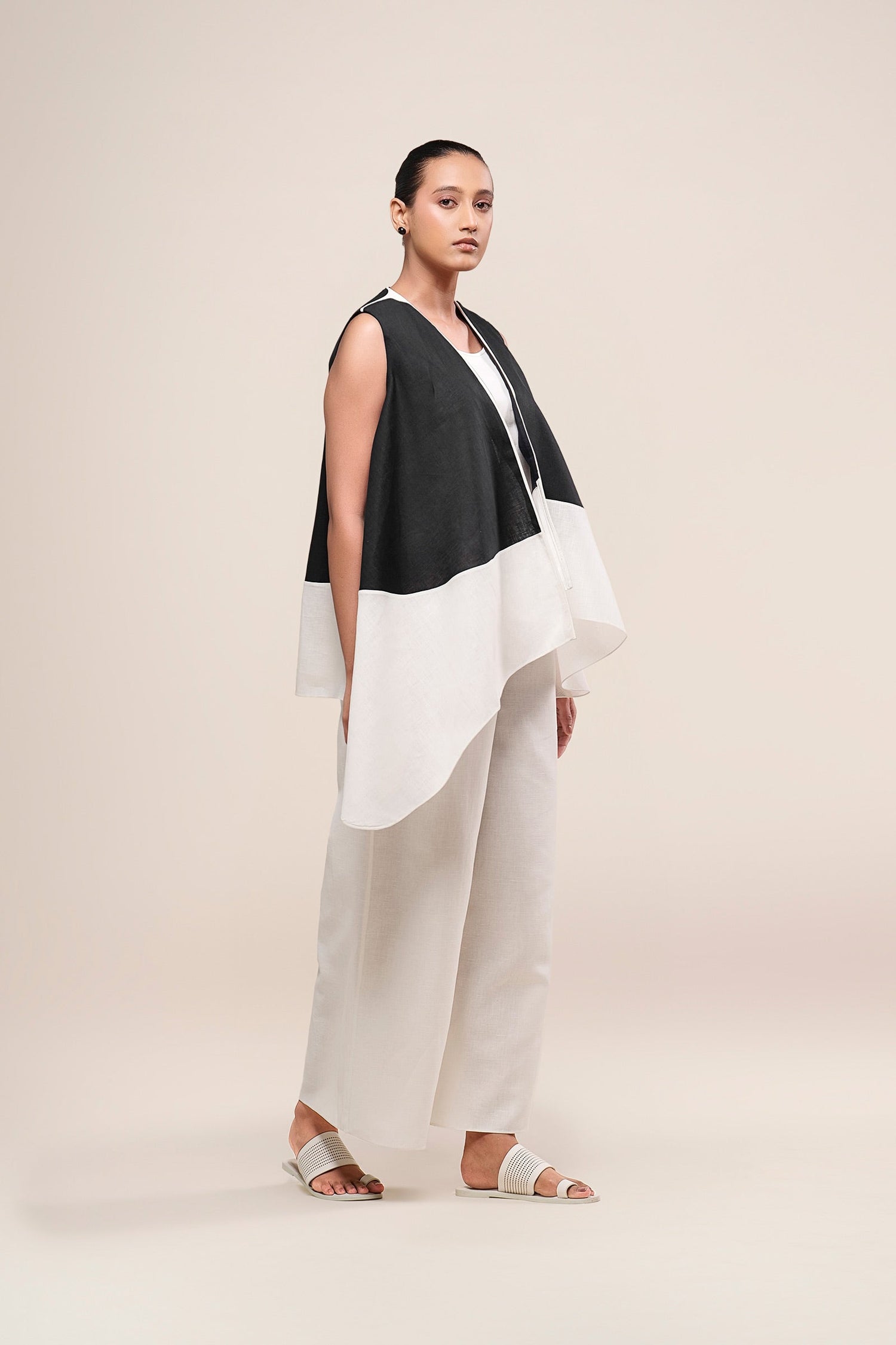  Linen Oren Jacket – Balck