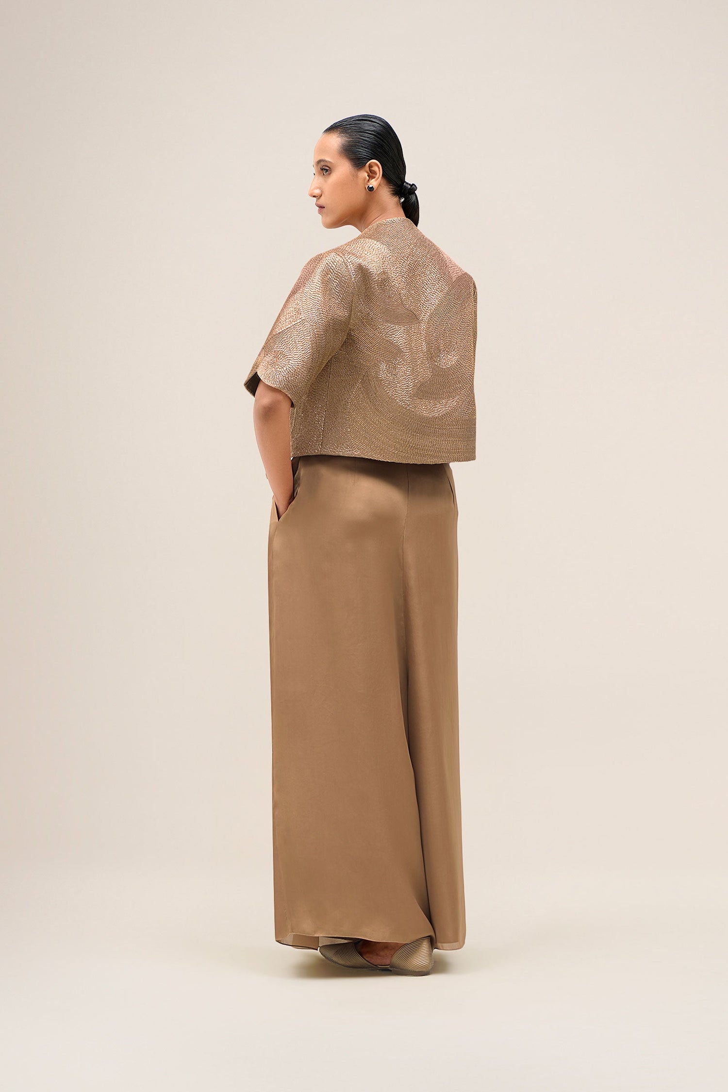  Metallic Samara Jacket Set – Metallics