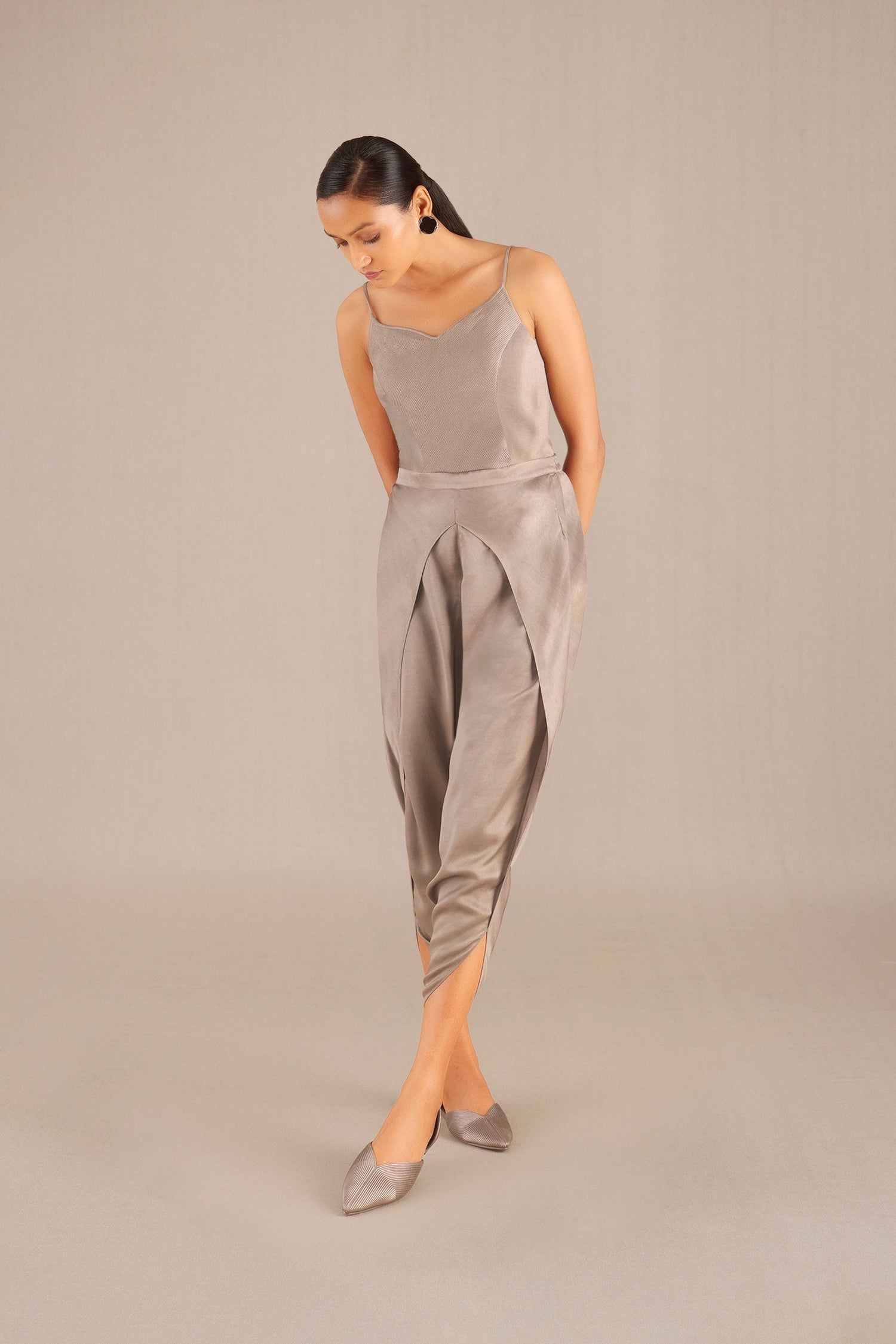Asfa Cape Set - Camel 