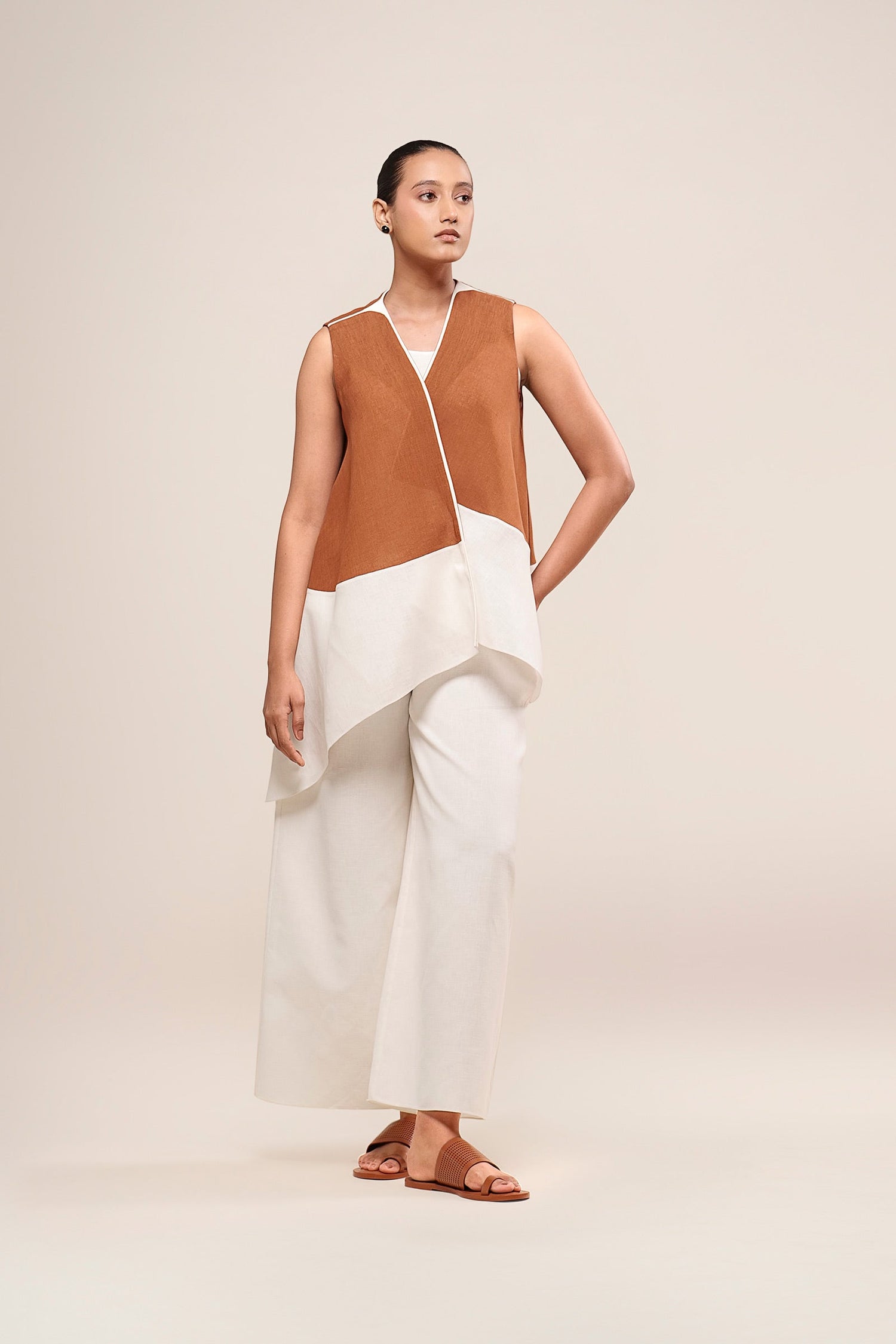  Linen Oren Jacket – Beige