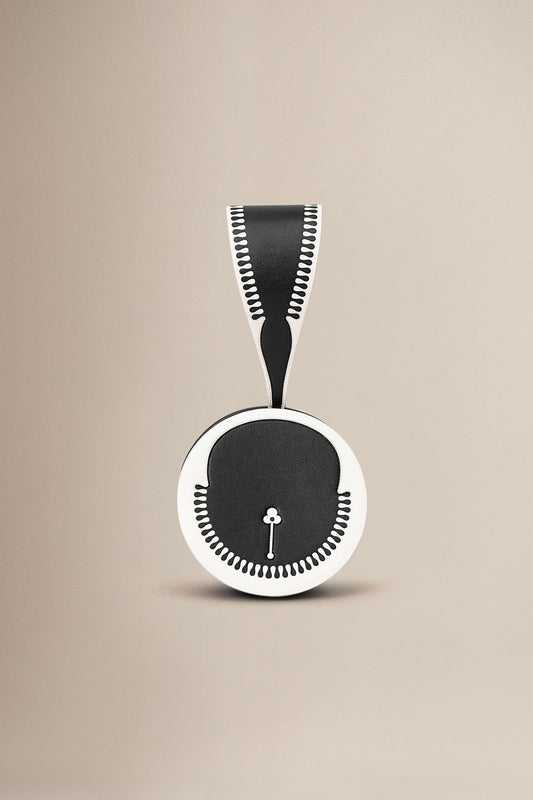 Faux Leather Aeri Wristlet – Black