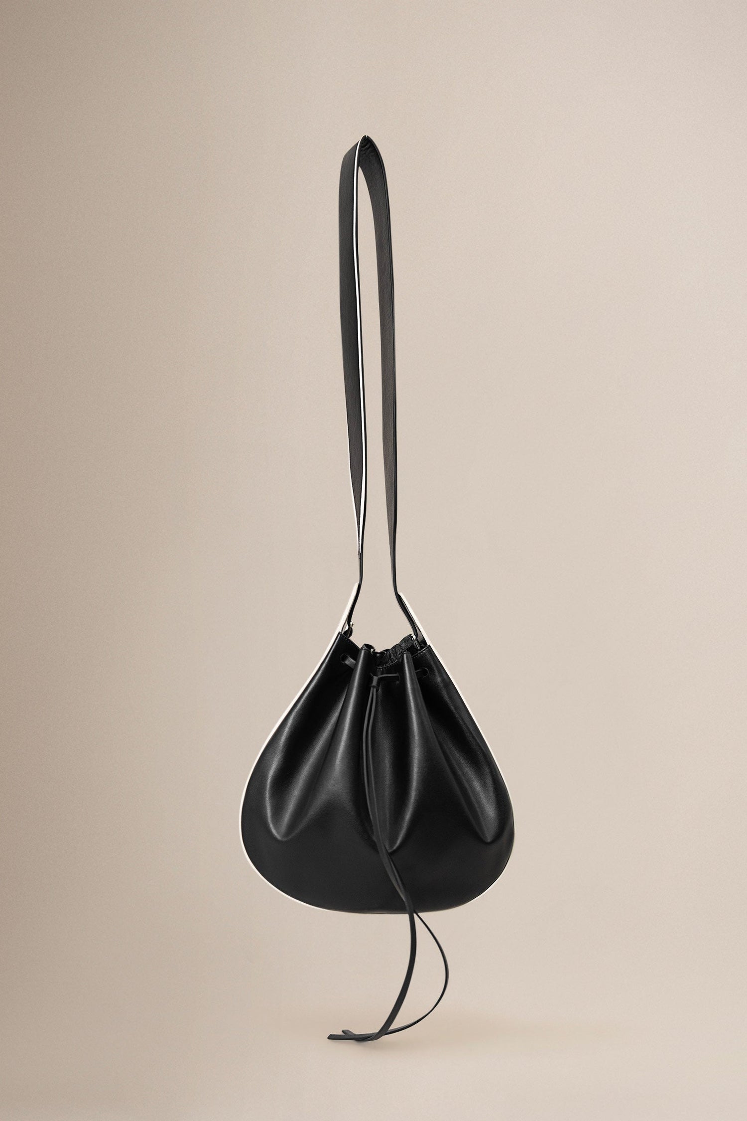  Faux Leather Celina Bag – Black