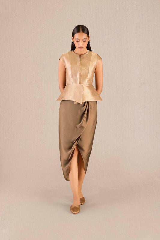 Brocade Abrah Jacket Set – Metallics